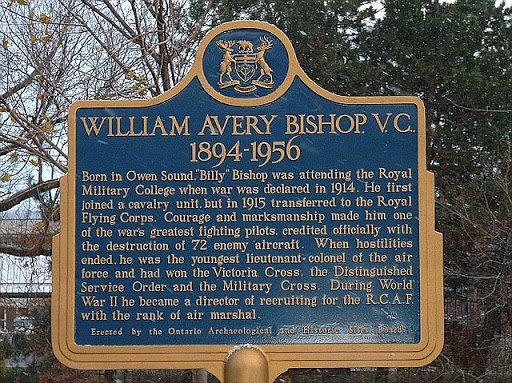 William Avery Bishop, V.C., 1894-1956