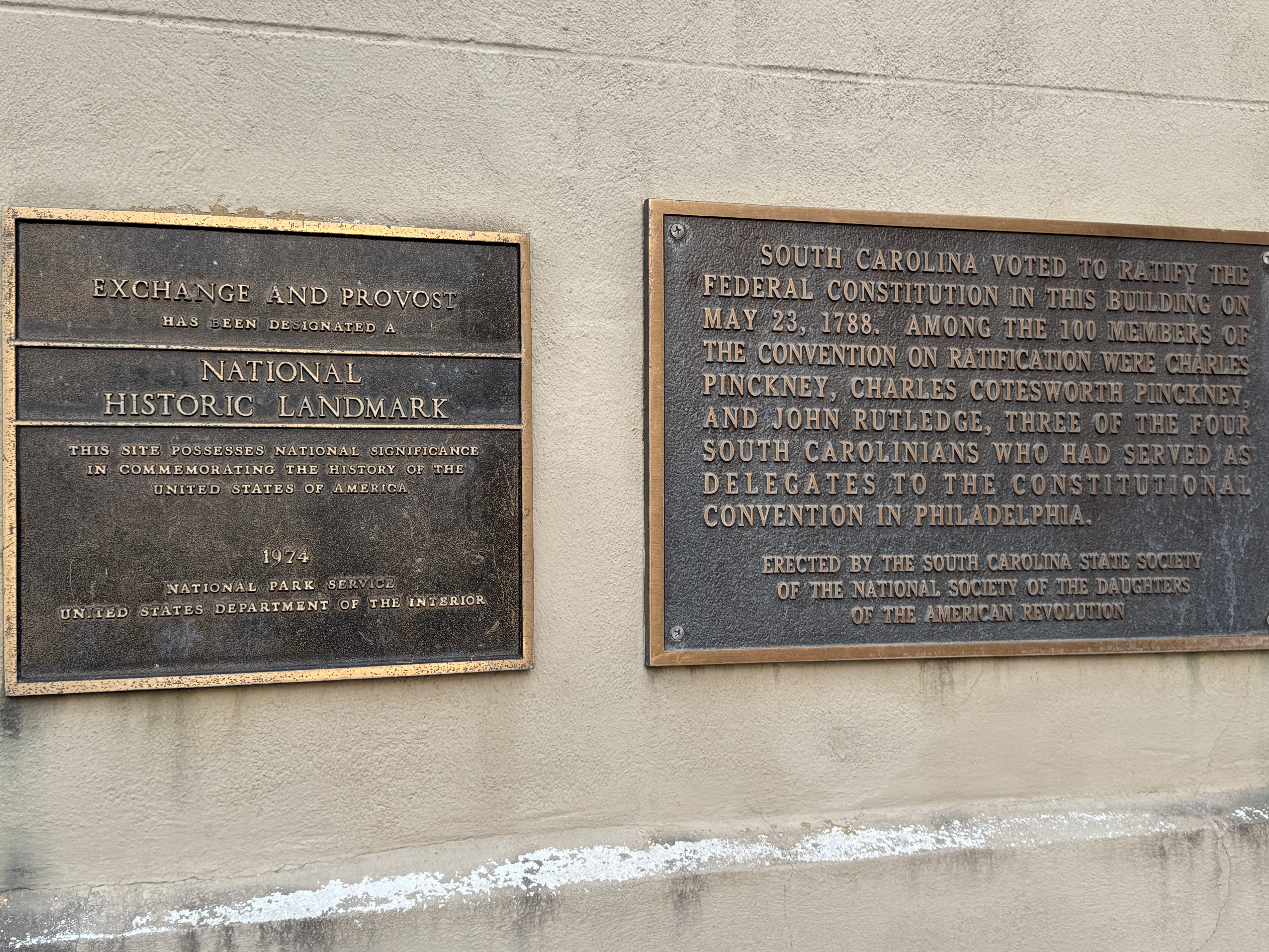 South Carolina Voted to Ratify the Federal Constitution in This Building