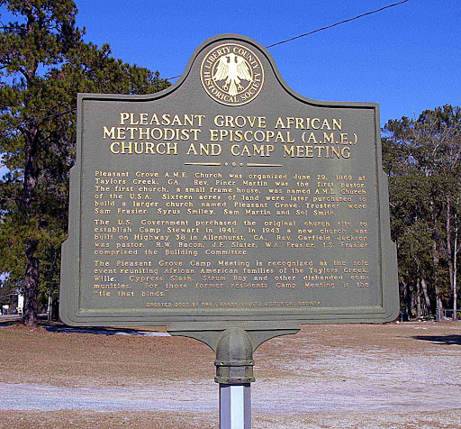 Pleasant Grove African Methodist Episcopal (A.M.E.) Church and Camp Meeting