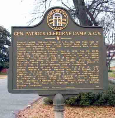 Gen. Patrick Cleburne Camp, S.C.V.