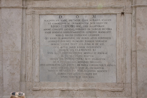 Spanish Steps Marker