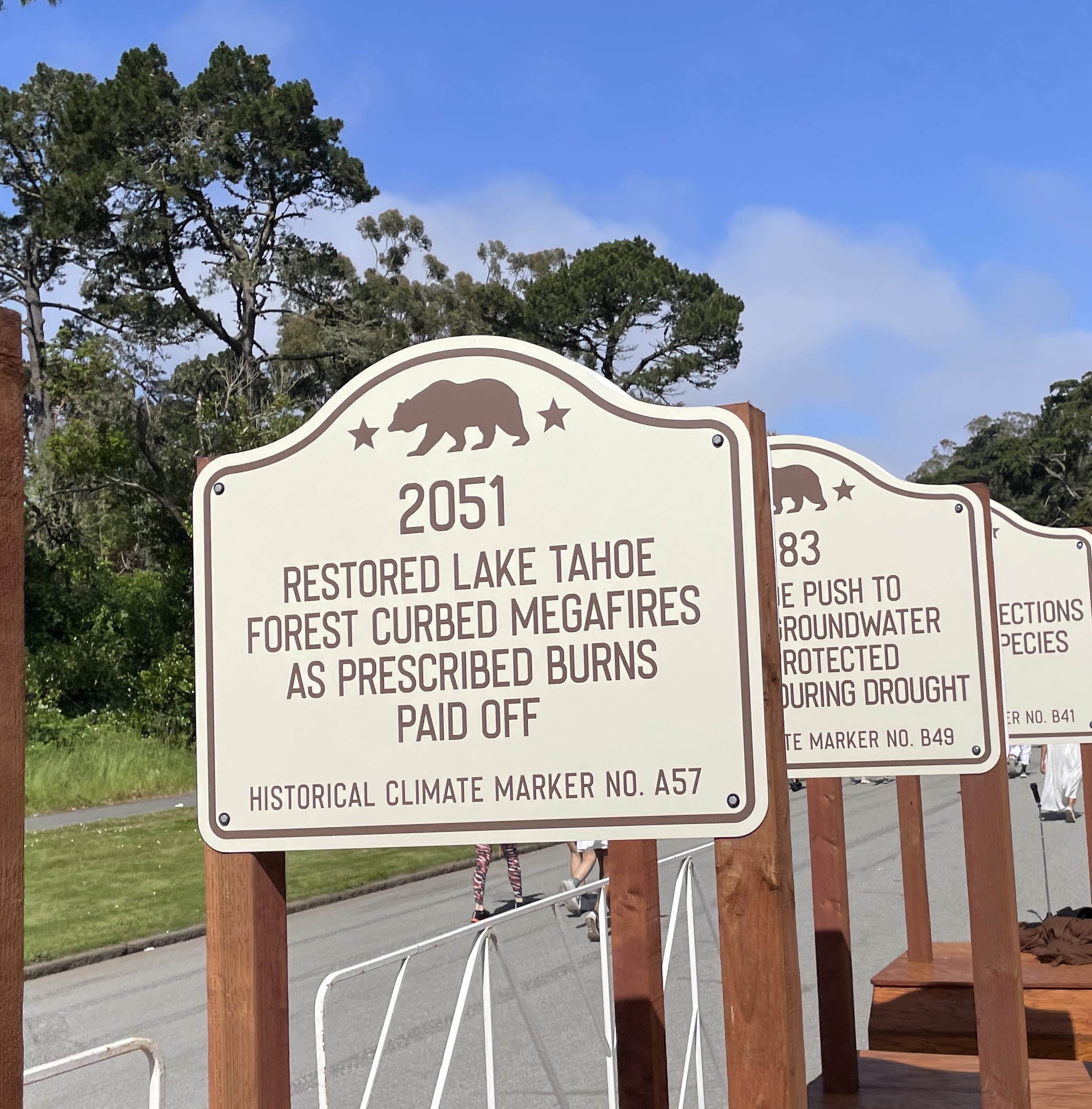 Future Plaque: Restored Lake Tahoe Forest Curbed Megafires As Prescribed Burns Paid Off