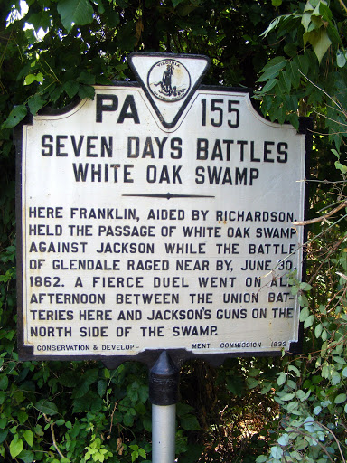 Seven Days Battles White Oak Swamp