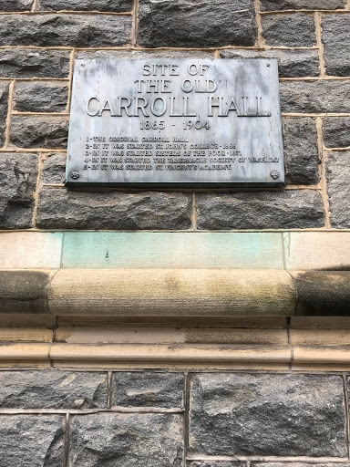 Site of the Old Carroll Hall