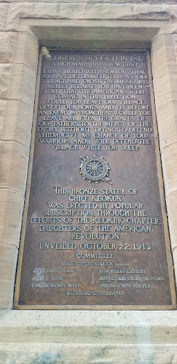 Keokuk's Speech in 1812