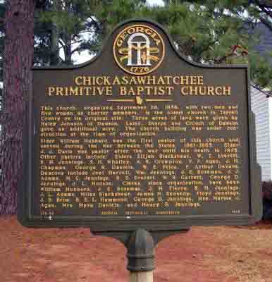 Chickasawhatchee Primitive Baptist Church