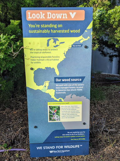 New York Aquarium / Sustainably Harvested Wood