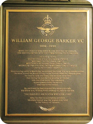 William George Barker VC 1894-1930