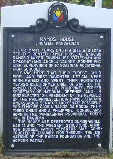 Ramos House historical marker