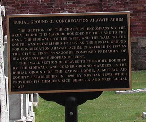 Burial Ground of Congregation Ahavath