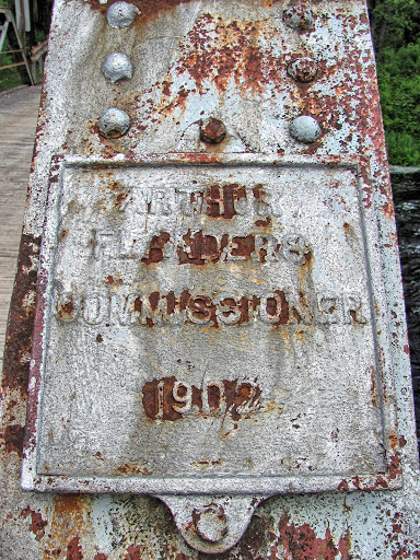 Sylvan Falls Bridge Plaque