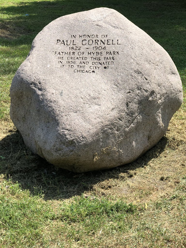 In Honor of Paul Cornell 1822 - 1904 Father of Hyde Park