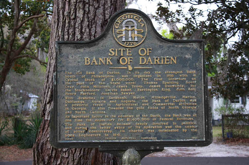 Site of Bank of Darien