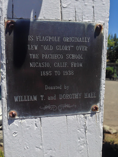 Pacheco School Flagpole