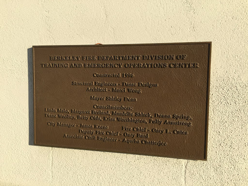 Berkeley Fire Department Division of Training and Emergency Operations Center