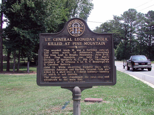 Lt. General Leonidas Polk Killed at Pine Mountain