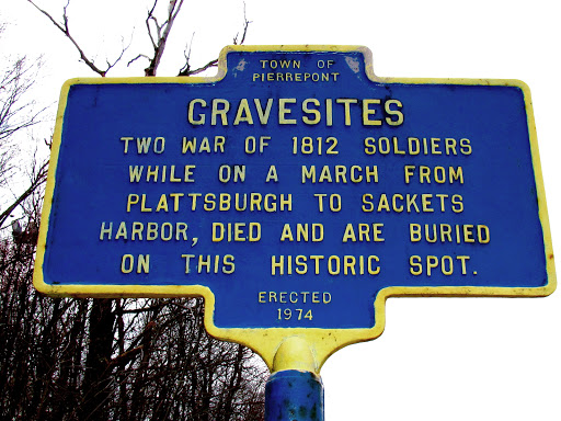 Gravesites of two War of 1812 Soldiers