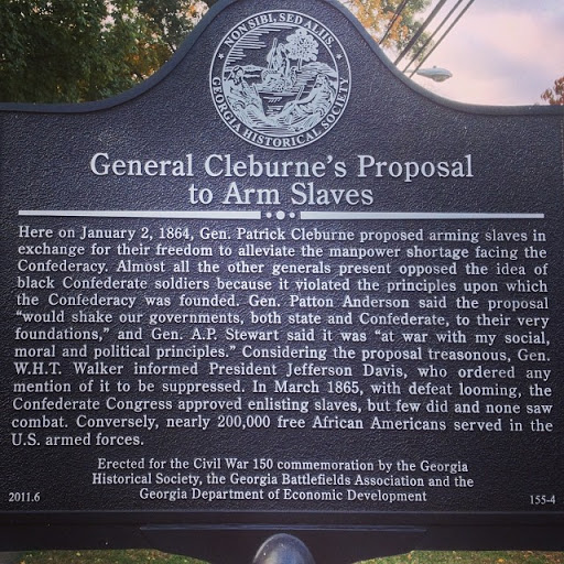 General Cleburne's Proposal to Arm Slaves