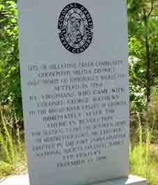 Site of Millstone Creek Community