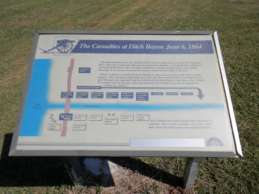The Casualties at Ditch Bayou June 6, 1864