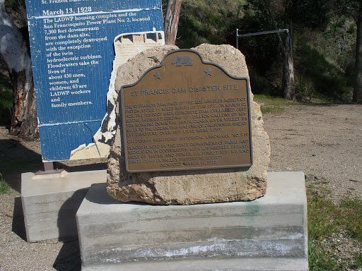 ST. FRANCIS DAM DISASTER SITE