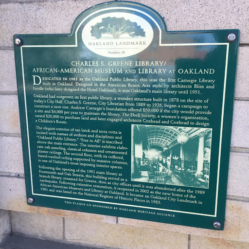 Charles S. Greene Library / African-American Museum and Library