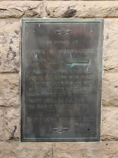 John W. Wentworth, Globe, AZ