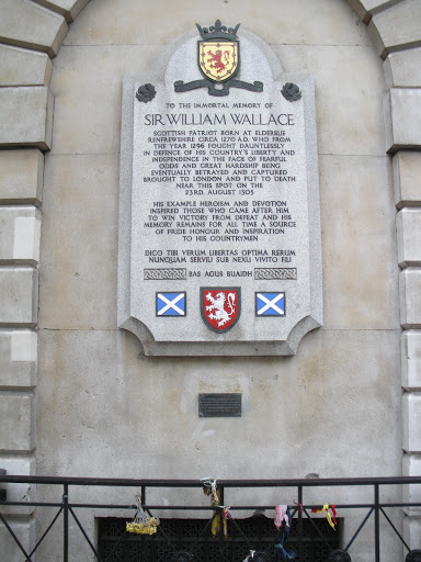 To the immortal memory of Sir William Wallace