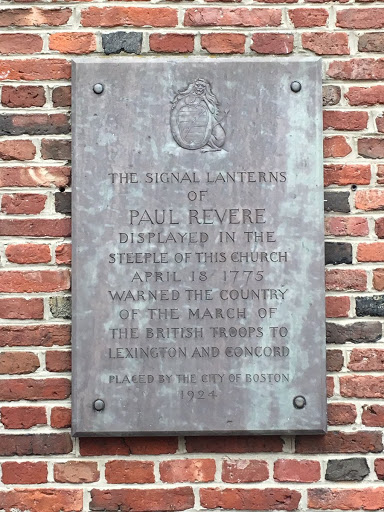 The Signal Lanterns of Paul Revere