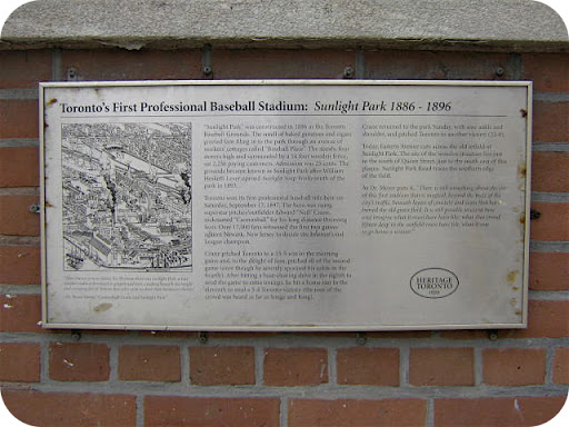 Toronto's First Professional Baseball Stadium
