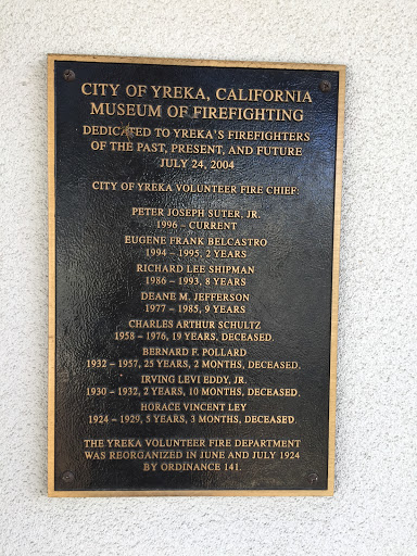 City of Yreka Museum of Firefighting