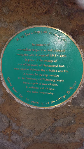 Memory of One Million People Who Died in Ireland