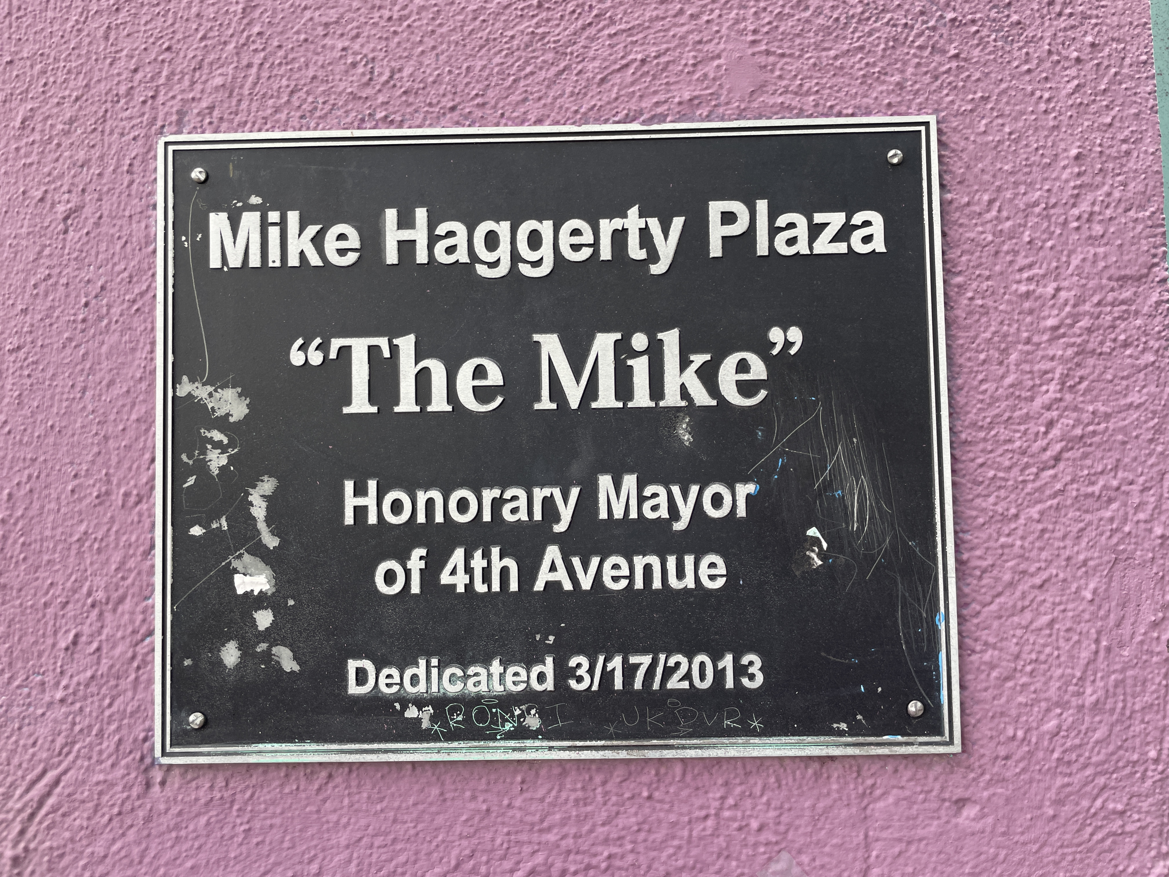 Mike Haggerty Plaza
