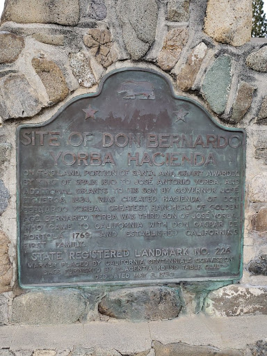 Site of Don Bernardo Yorba Hacienda