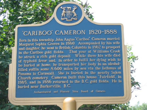 "Cariboo" Cameron 1820-1888