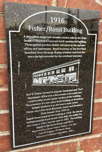 Fisher / Rossi Building