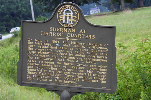 Sherman at Harris' Quarters