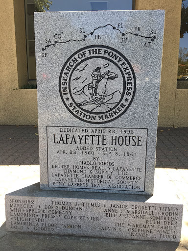 Lafayette House Pony Express