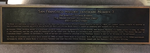 The Grand Old Lady of California Street