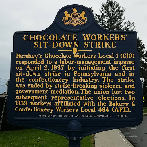 CHOCOLATE WORKERS' SIT-DOWN STRIKE