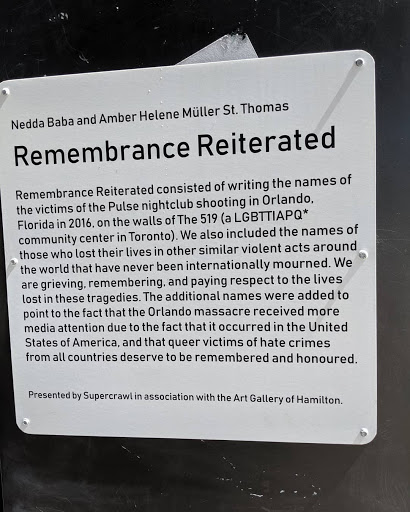Remembrance Reiterated