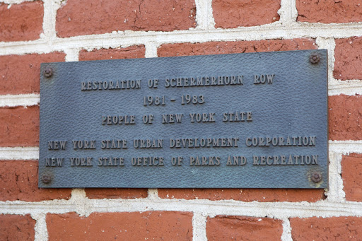 Dedicated NYC Plaque