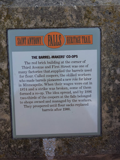 Saint Anthony Falls Heritage Trail: The Barrel-Makers' Co-Ops