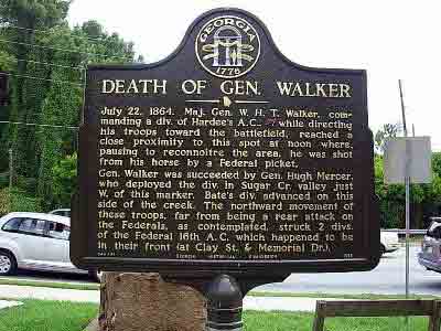 Death of Gen. Walker