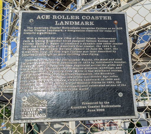 ACE Roller Coaster Landmark, The Cyclone