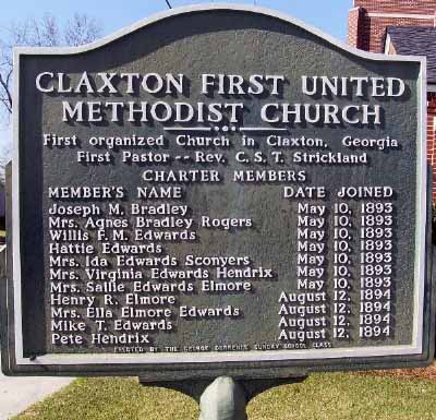 Claxton First United Methodist Church