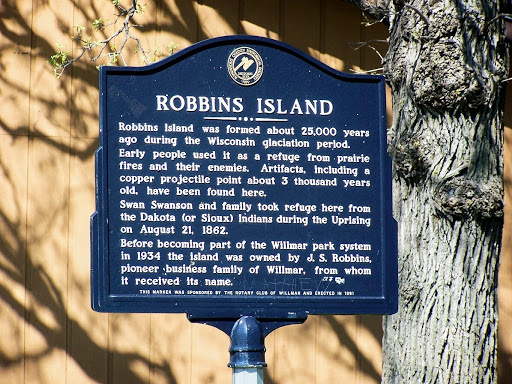 Robbins Island Historical Marker