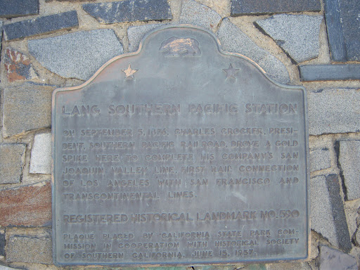 Lang Southern Pacific Station