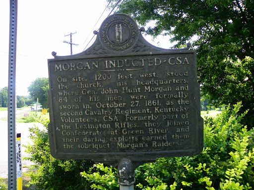 General John Hunt Morgan Historical Marker