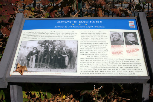 Snows Battery - Battery B 1st Maryland Light Artillery